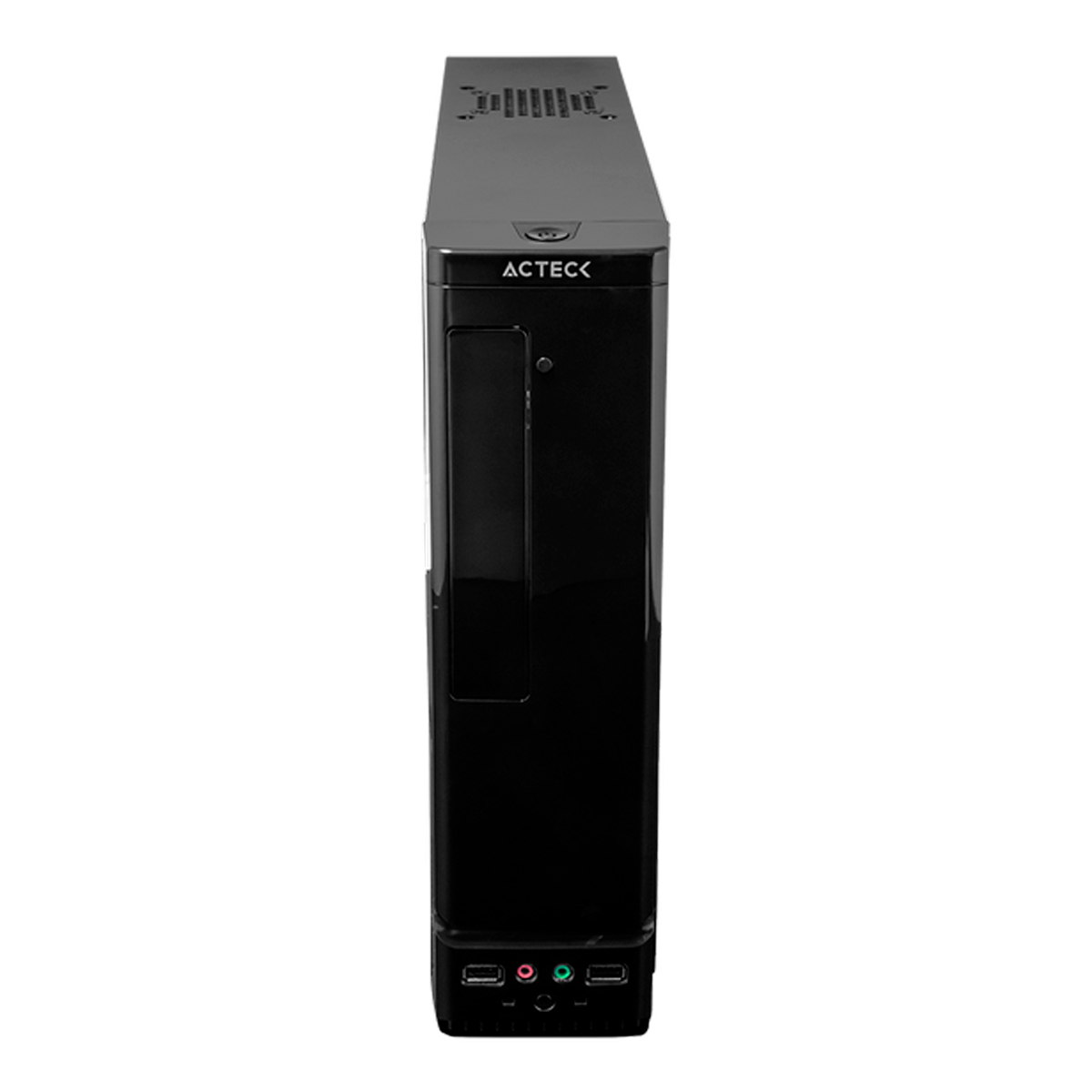 Gabinete Acteck- E Slim Micro ATX/Mini ITX/Fuente 450W/ SLIM AC-929042