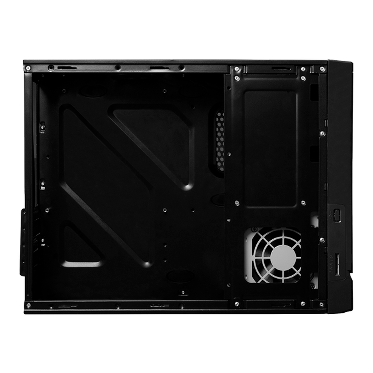 Gabinete Acteck- E Slim Micro ATX/Mini ITX/Fuente 450W/ SLIM AC-929042