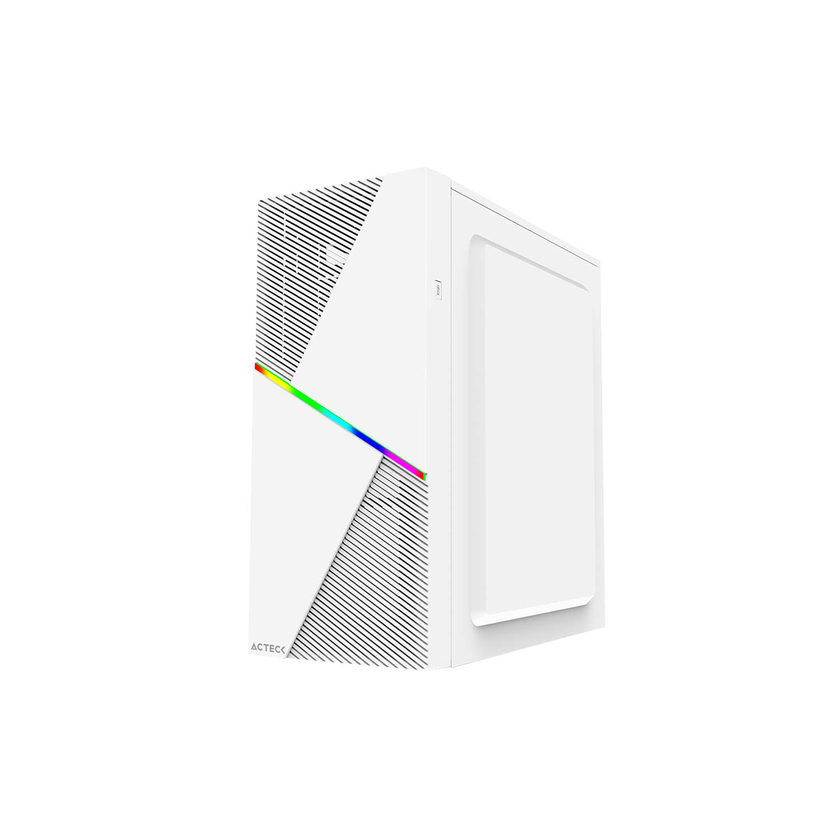 Gabinete Acteck Media torre DracoGM450 ATX500W Cristal BlancoAC-935722