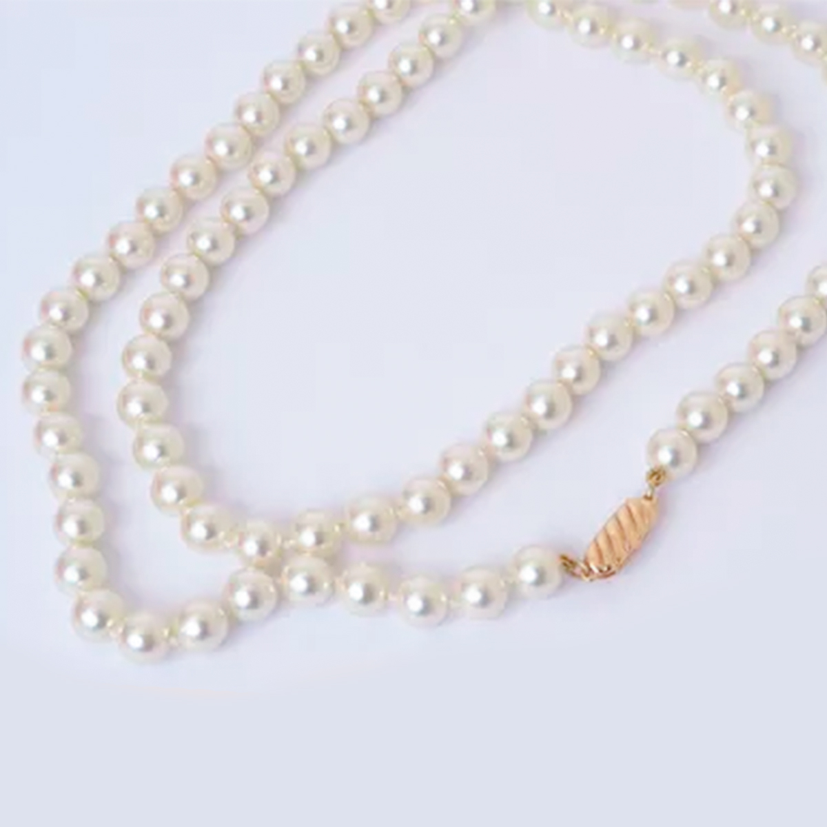 Collar Perlas de Mallorca 8mm 90cm Premium Ivory | Arette