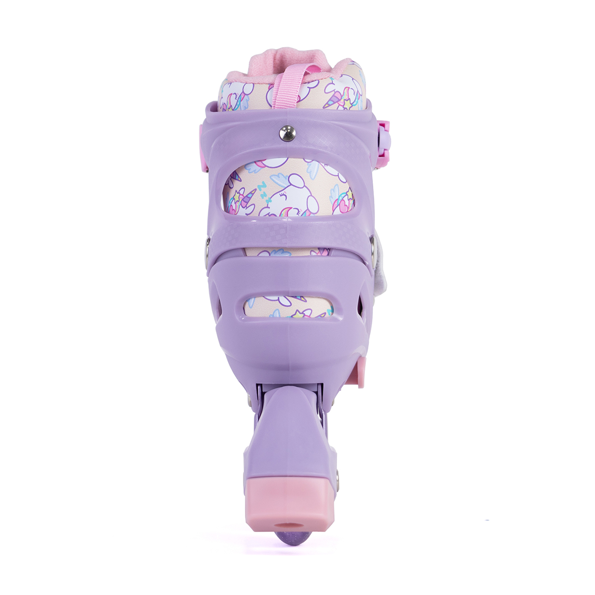 Patines De Línea Ajustables Onix Unicornio Rosa Para Niña