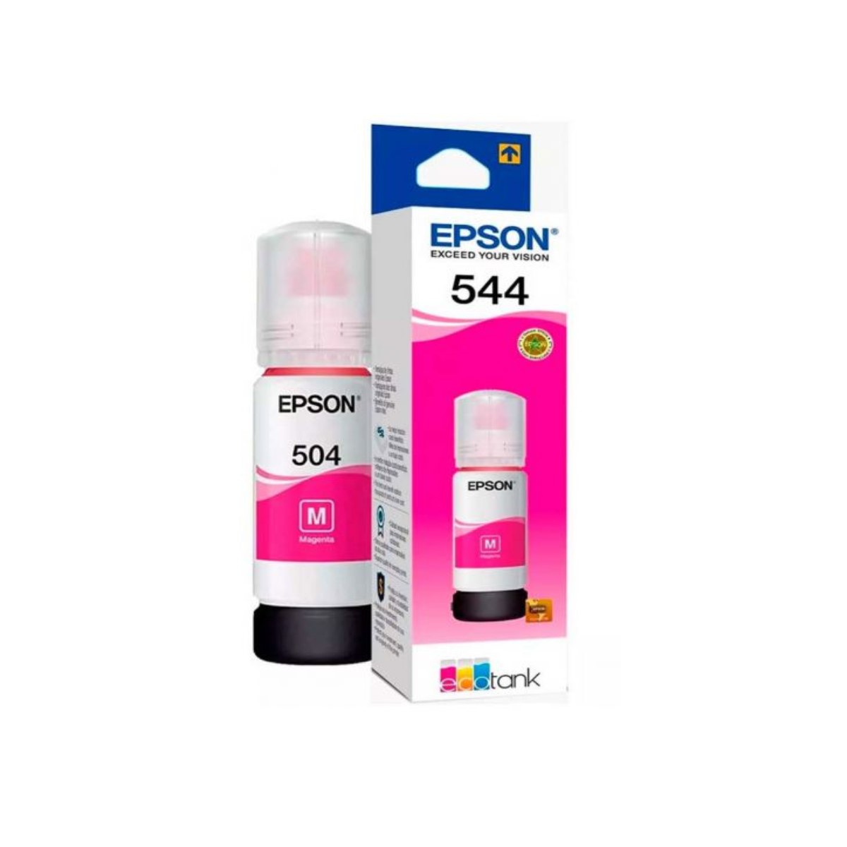 Cartucho epson modelo t504 magenta, para l4150, l4160, l6161, l6171, l6191