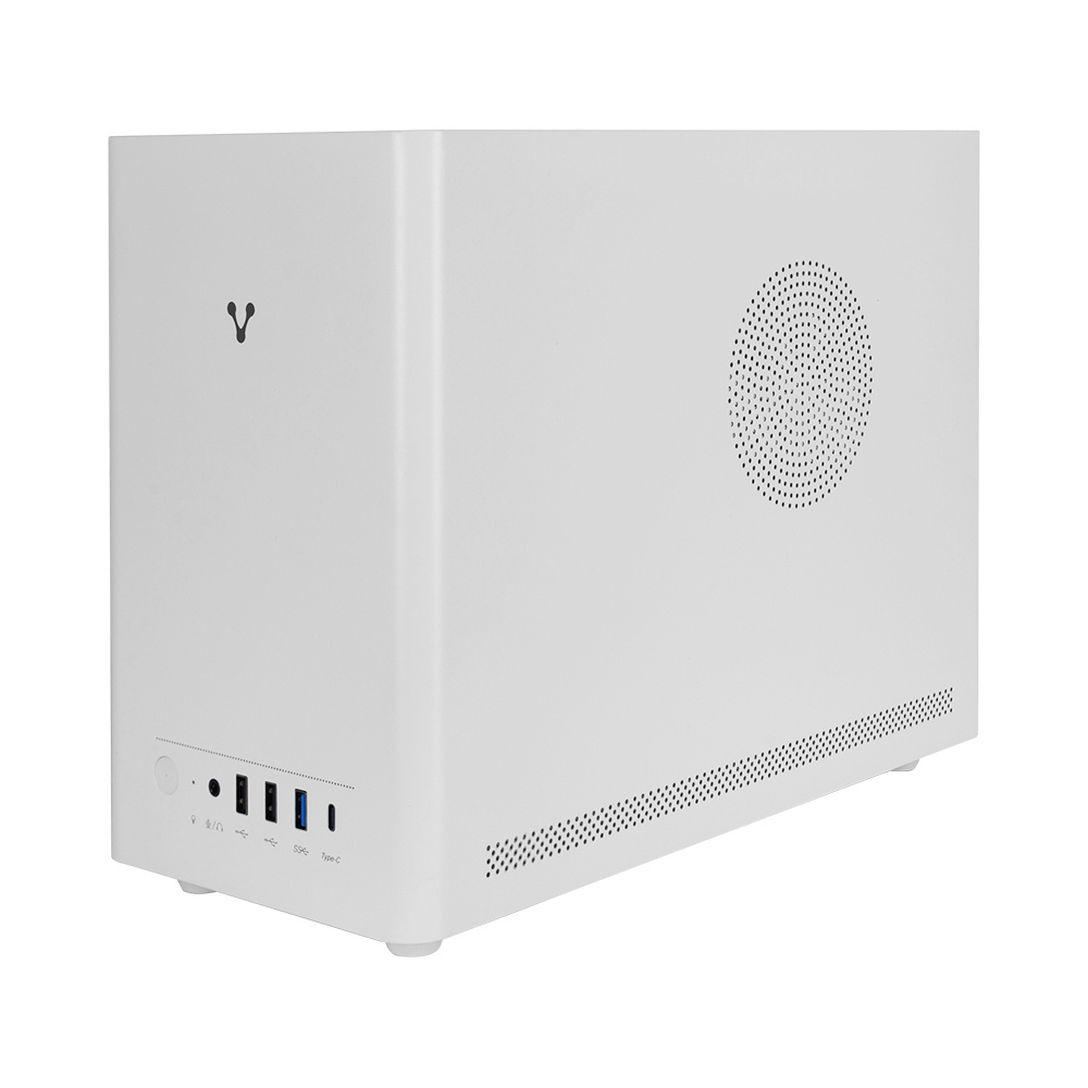 Gabinete Vorago Mini torre  MATX 2xUSB 2.0/1xUSB 3.0/1xTIPO C/5OOW GAB-210-WH