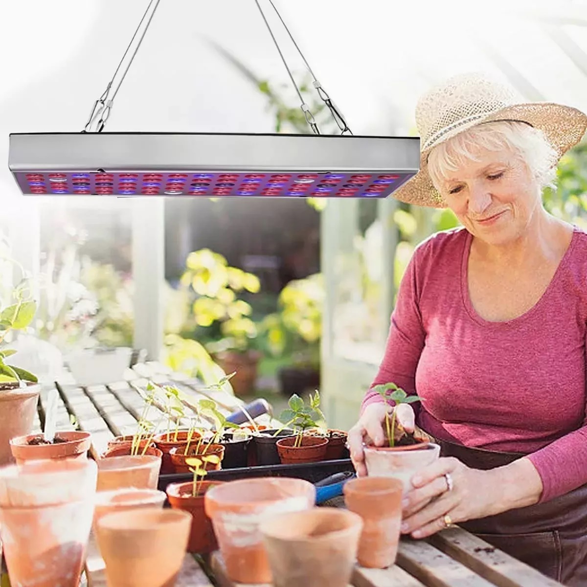 Luz Led De Cultivo Luces Para Plantas De Interior Espectro C