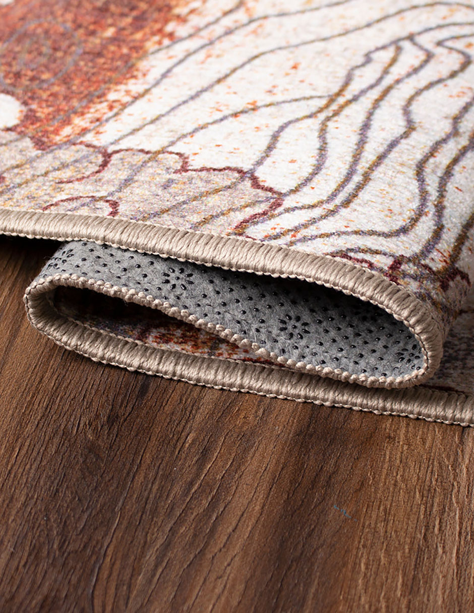 Tapete Alfombra Decorativo Lavable Viena Abstracta Natural - Fine Art Tj