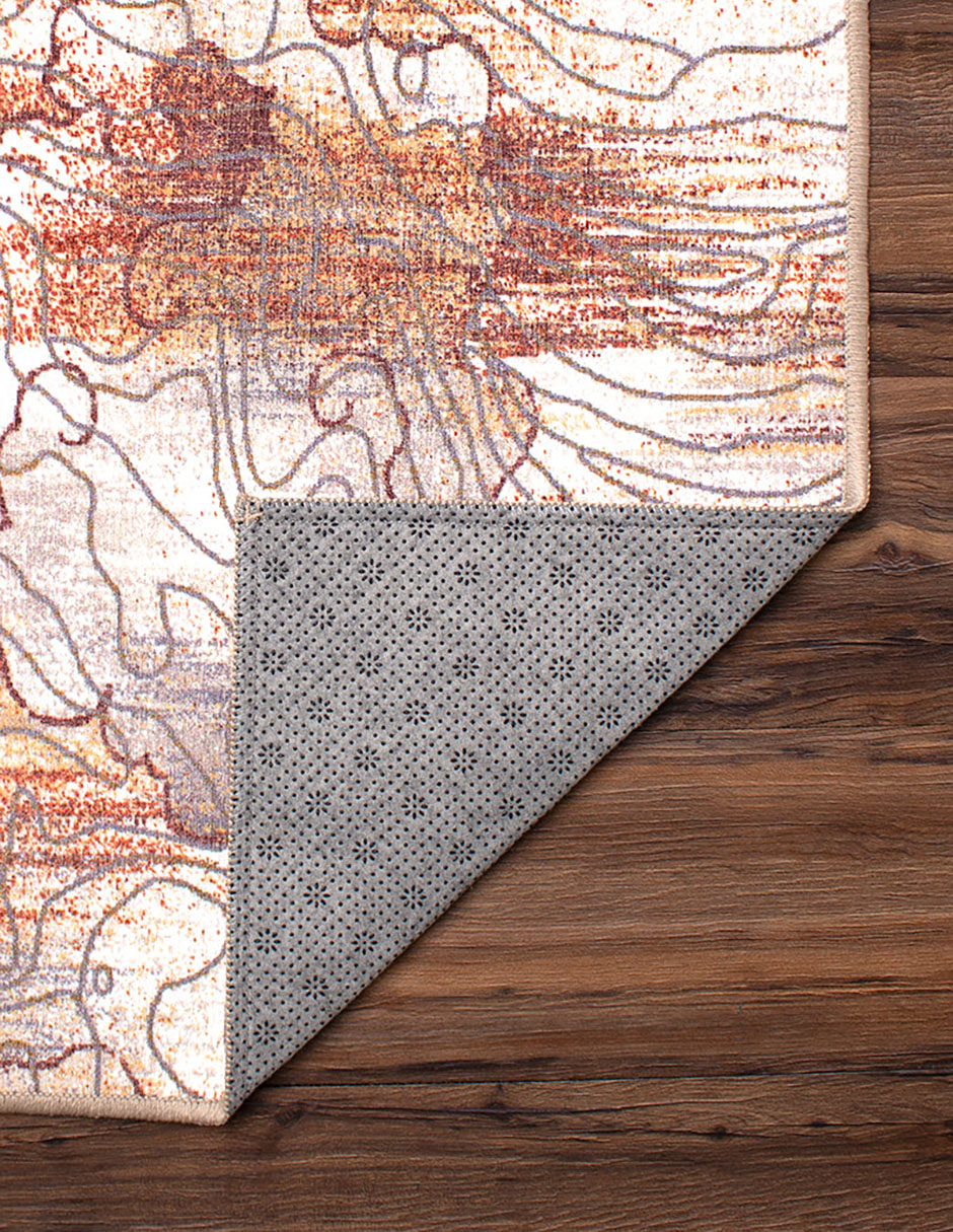 Tapete Alfombra Decorativo Lavable Viena Abstracta Natural - Fine Art Tj