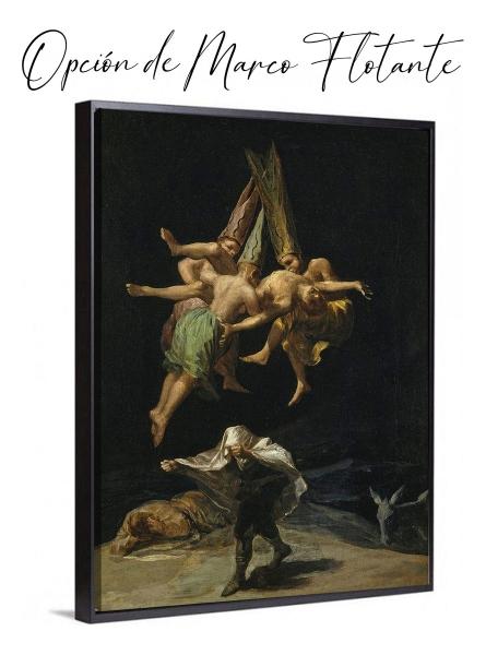 El Aquelarre Brujas Francisco De Goya Cuadro Decorativo Canv