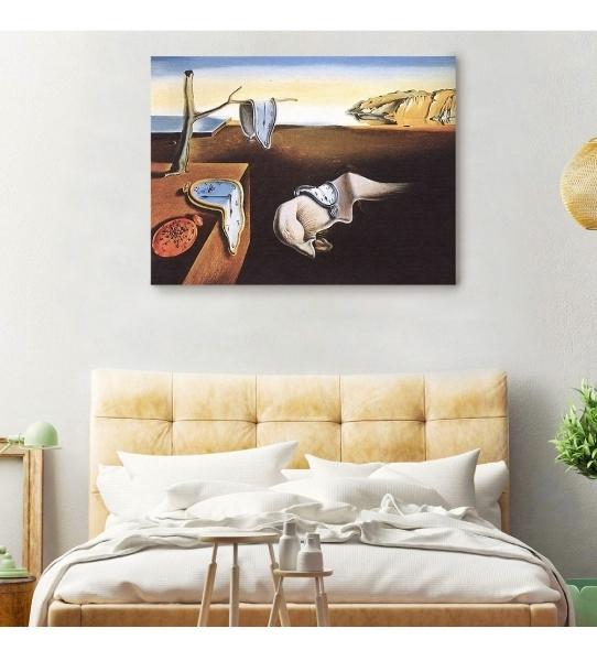 Cuadro Arte En Canvas De Dalí Calidad De Museo Con Marco