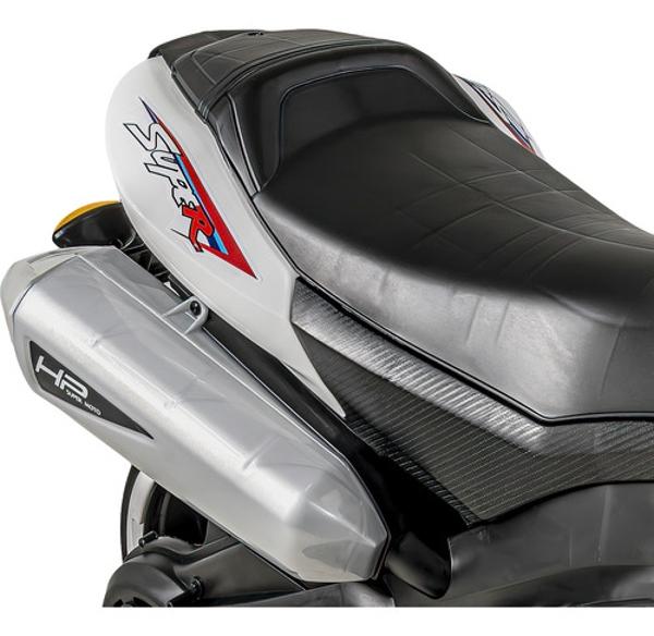 Motocicleta Montable Electrica Deportiva Niño Luces Musica Blanca