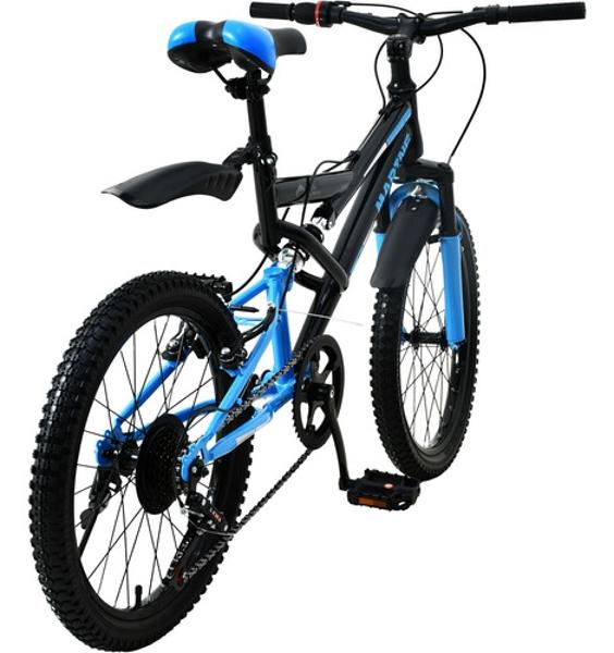 Bicicleta Montaña Infantil 7 Vel Niños R20 Amortiguador
