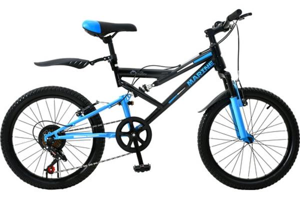 Bicicleta Montaña Infantil 7 Vel Niños R20 Amortiguador