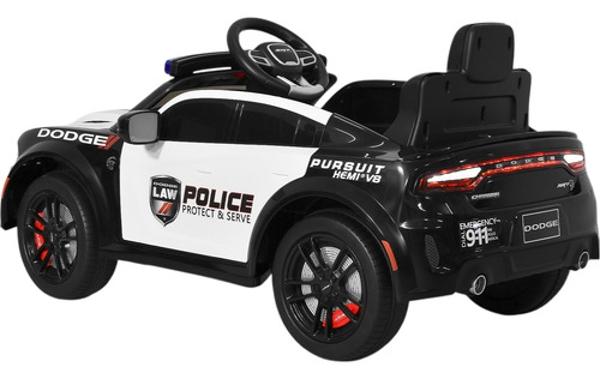 Carro Eléctrico Montable Policía 12v  Luz Led.