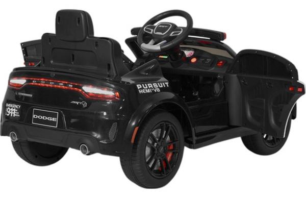 Carro Eléctrico Montable Policía 12v  Luz Led.