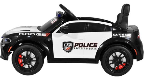 Carro Eléctrico Montable Policía 12v  Luz Led.