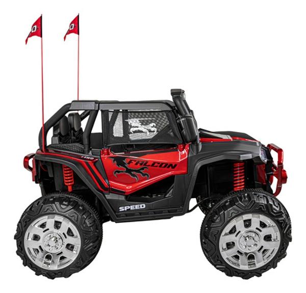 Kids Buggy Rojo Ironmax Carrito Montable Electrico Montable Buggy