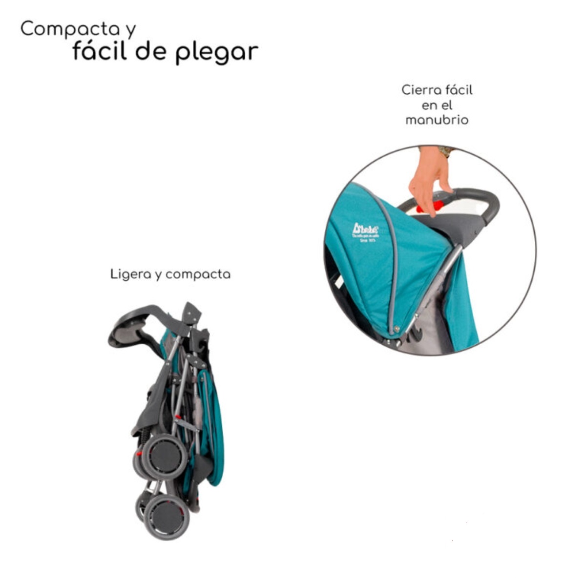 Carriola D'Bebe Citi Azul/Jade ENDY8