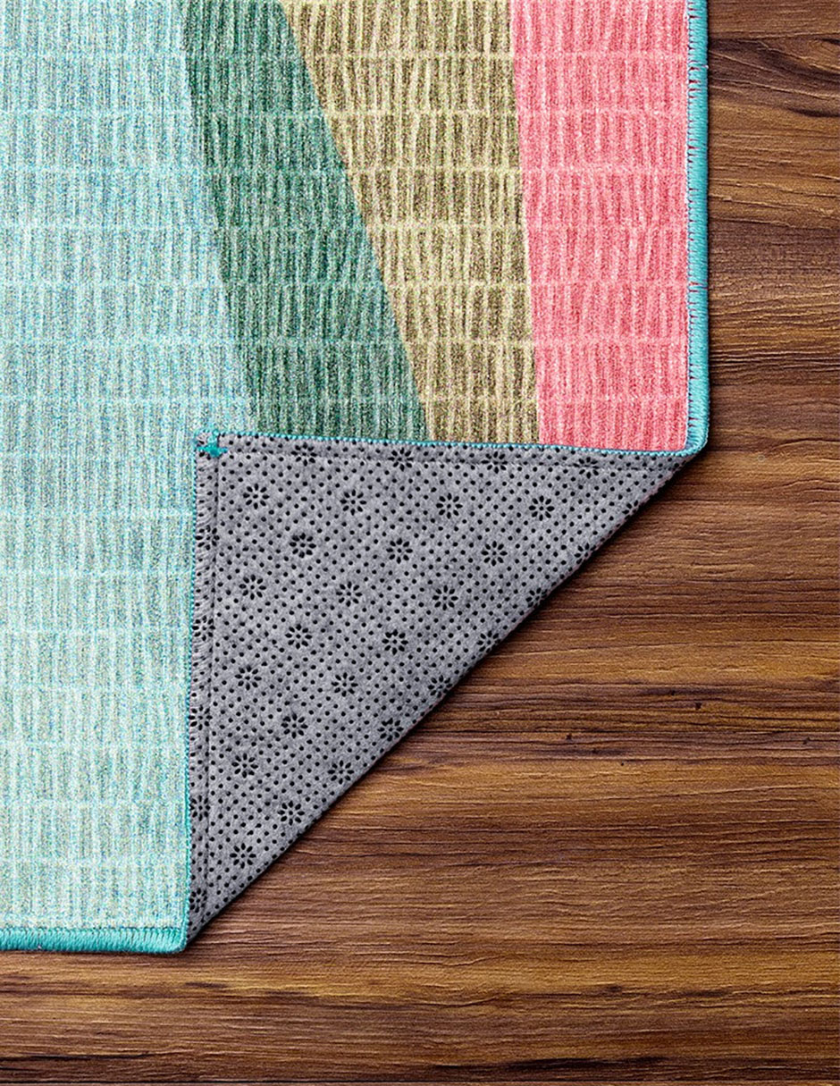 Tapete Alfombra Decorativo Lavable Cove Verde - Fine Art Tj
