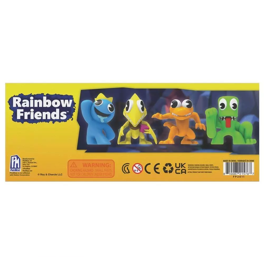 Rainbow Friends Neon Finales Set 4 Figuras Series 2