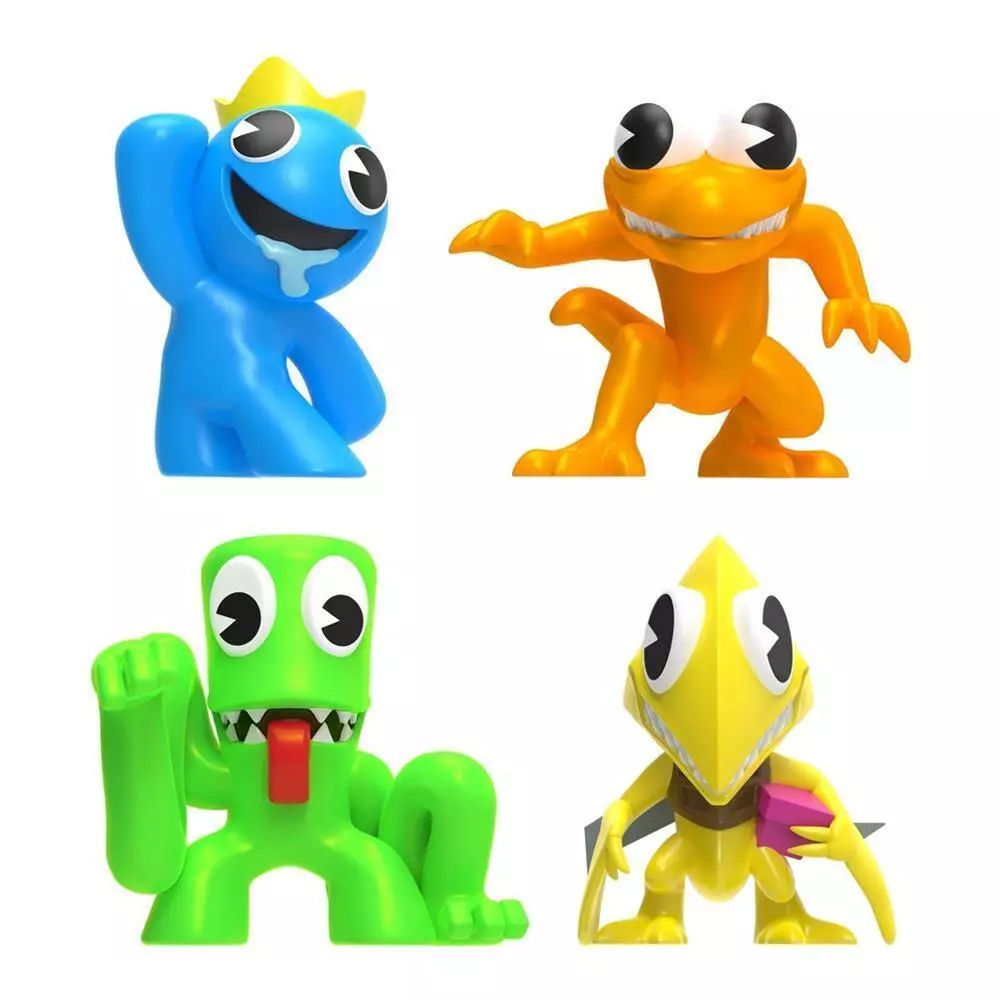 Rainbow Friends Neon Finales Set 4 Figuras Series 2