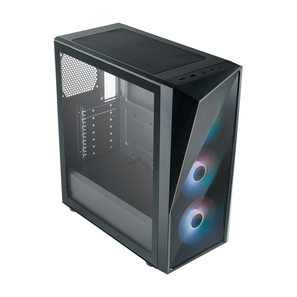 Gabinete Cooler Master CMP 520 con Ventana ARGB, Midi-Tower, Mini-ITX/Micro-ATX/ATX
