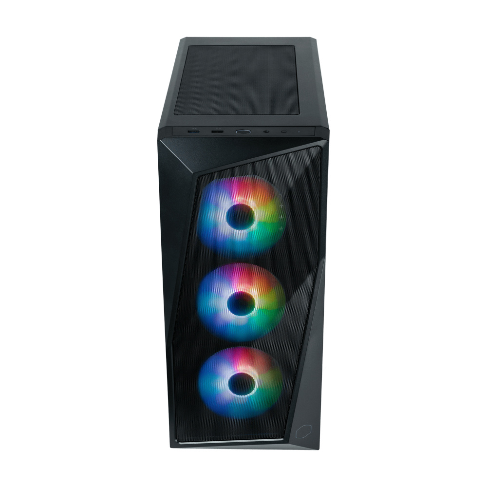 Gabinete Cooler Master CMP 520 con Ventana ARGB, Midi-Tower, Mini-ITX/Micro-ATX/ATX