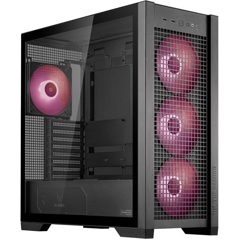 Gabinete ASUS TUF GAMING GT302 ARGB, Midi-Tower, ATX/EATX/Micro-ATX/Mini-ITX