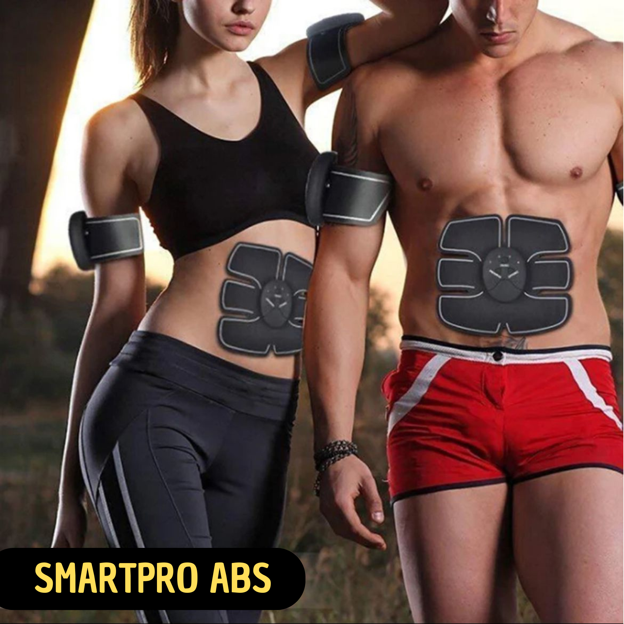 Electroestimulador Muscular Para Quemar Grasa De Abdomen Reafirmar Abdomen brazos y piernas