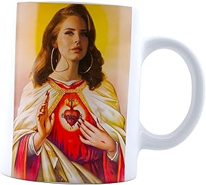  Taza Santa Patrona Lana Del Rey | Lanita Imagen Meme | Para Café o té