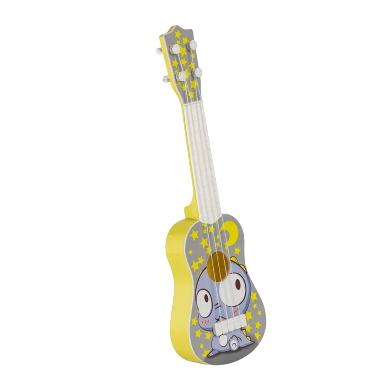 Mini guitarra para niños de 4 cuerdas, mini juguetes