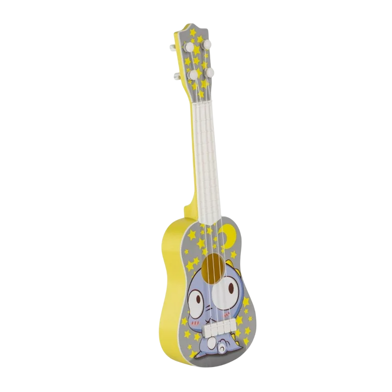 Mini guitarra para niños de 4 cuerdas, mini juguetes