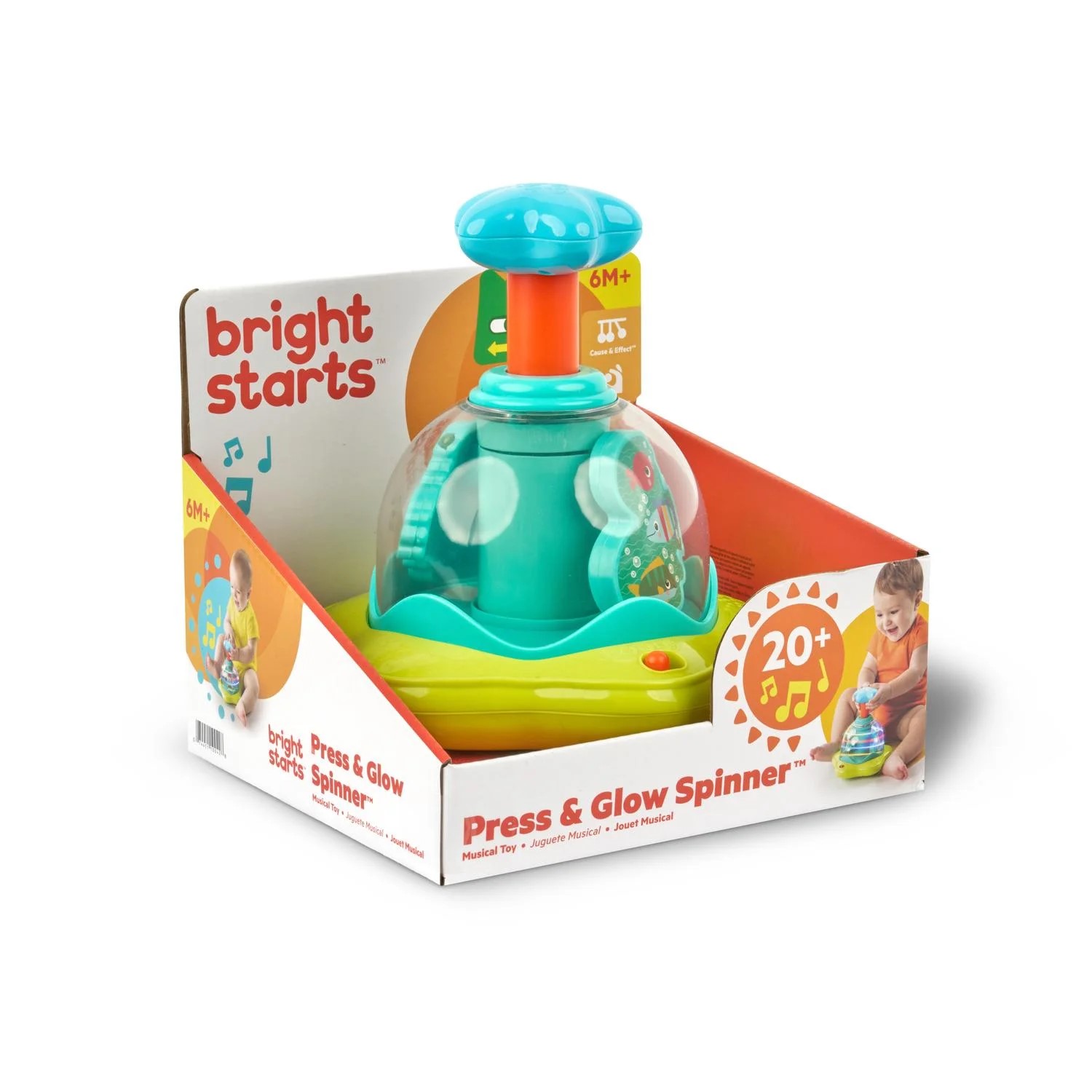 BRIGHT STARTS PRESS & GLOW sPINNER