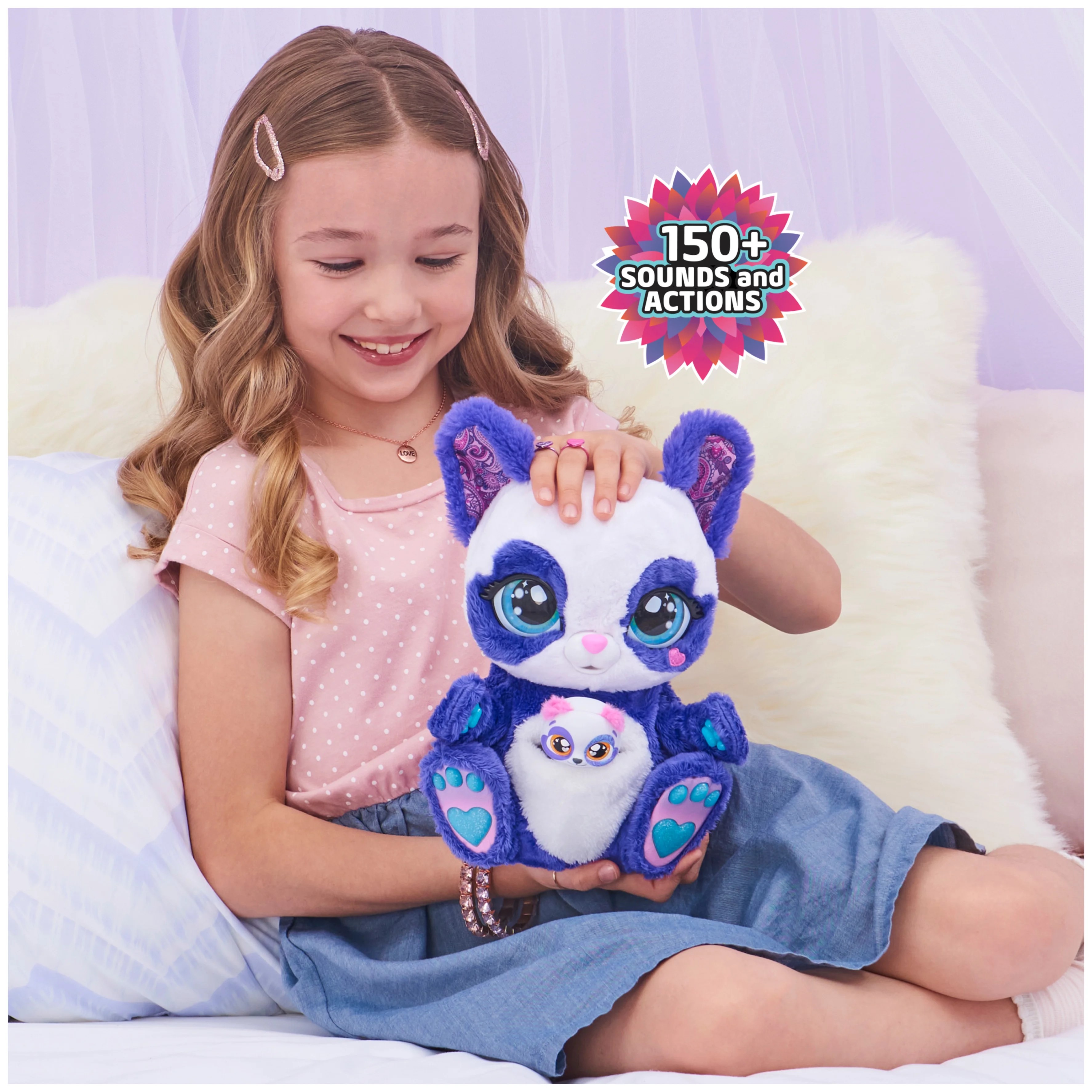 Peek-A-Roo, juguete de peluche interactivo Panda-Roo.