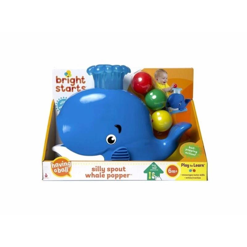 Bright Starts Silly Spout Whale Azul