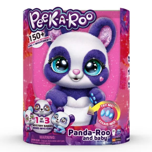 Peek-A-Roo, juguete de peluche interactivo Panda-Roo.