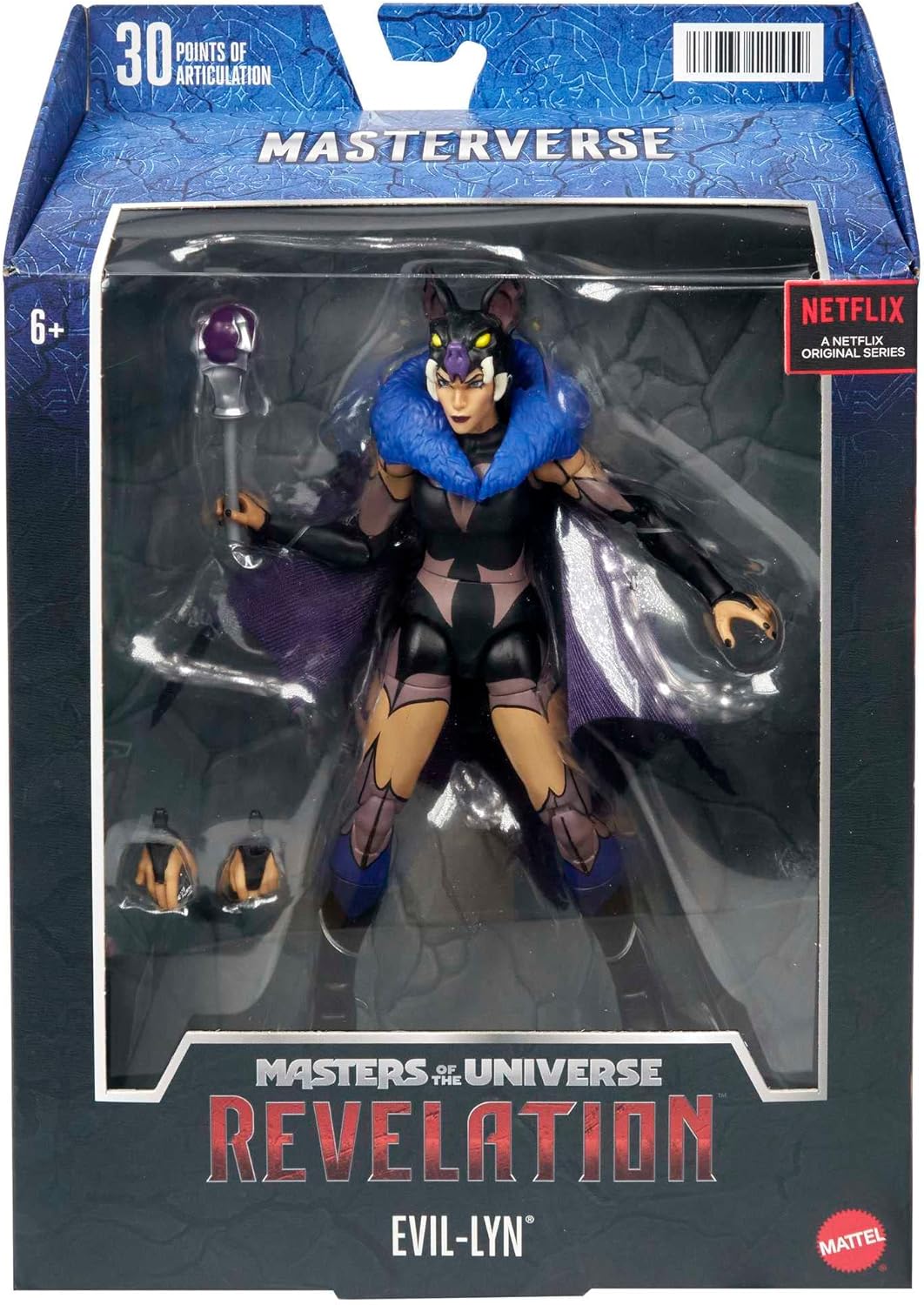 Evil-Lyn Skelesorceress de 7", Masterverse MASTERS  OF THE UNIVERSE MOTU HE-MAN MATTEL
