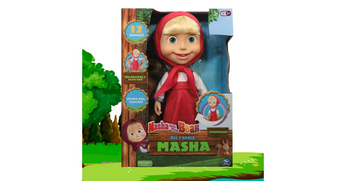 Spin Master Masha and the bear giggle & play