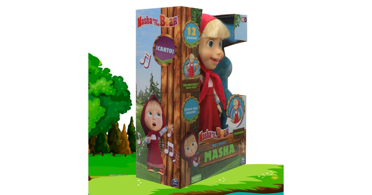 Spin Master Masha and the bear giggle & play