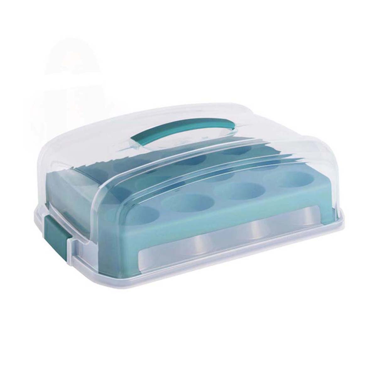 MOLDE PARA MUFFINS DE ACERO AL CARBONO CAPACIDAD PARA 24 MUFFINS Y SOPORTE