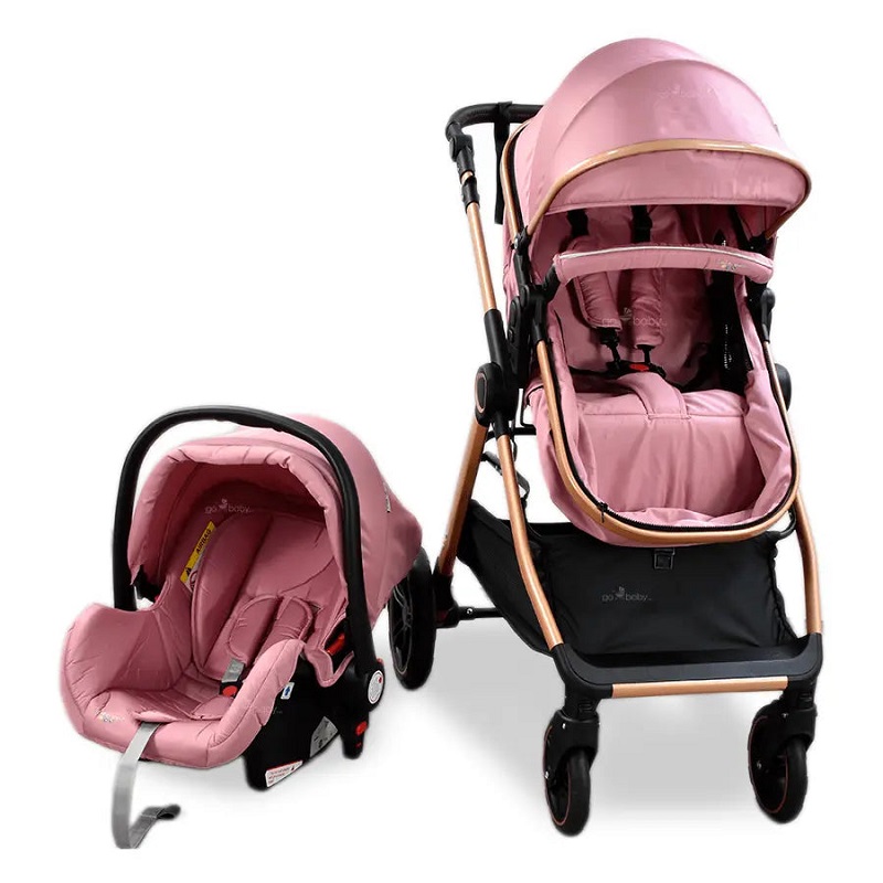 Carriola Portabebe CONFETY Aries Rosa