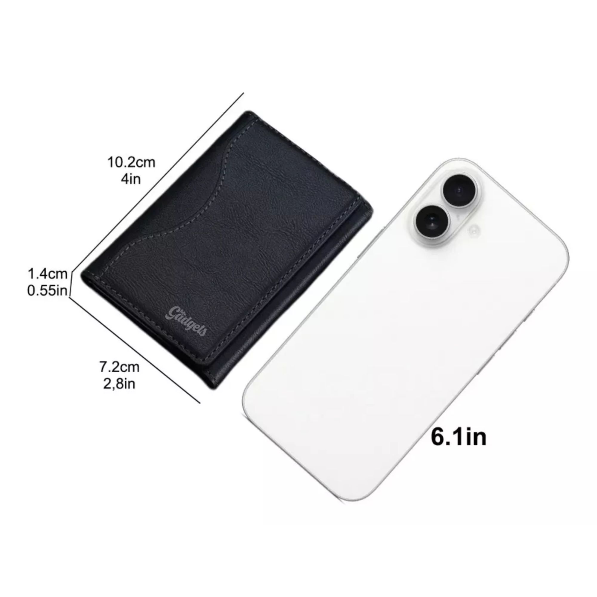 Cartera Wallet Pro Premium Billetera Para iPhone Magsafe