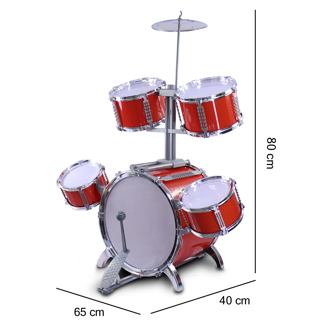 Batería de juguete musical infantil Jazz Drum