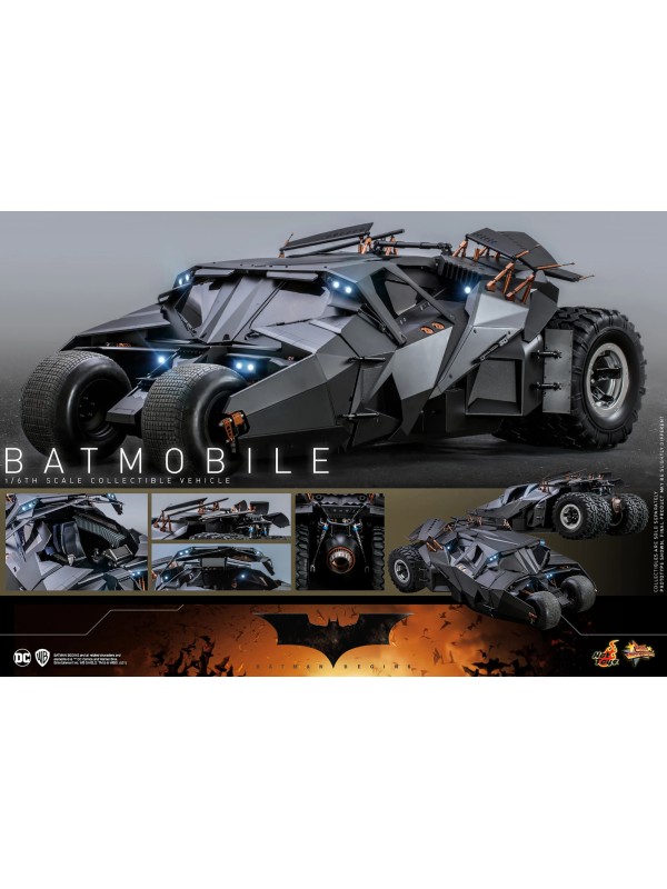 The Dark Knight Trilogy - Batmobile Scale Figure Accessory 1/6 - Hot Toys