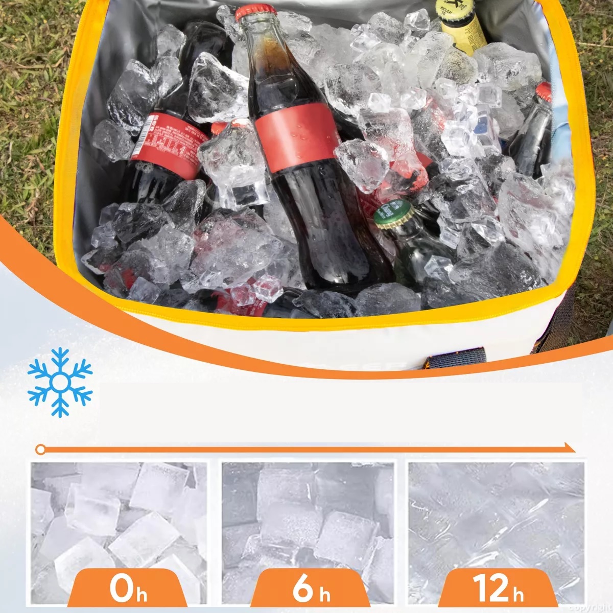 Hielera Con Ruedas Playa 45 Latas Bolsa Térmica Portatil