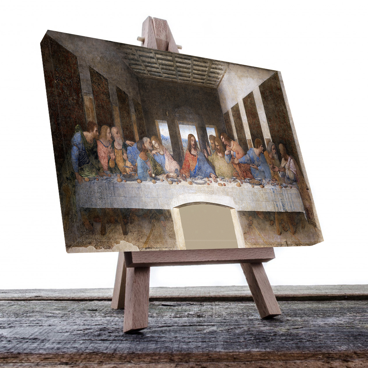 Cuadro Decorativo La última Cena Leonardo da Vinci  90 X 60