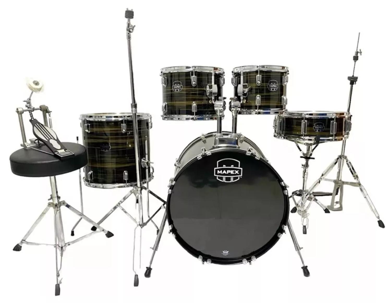 Mapex Comet CM5294FTC-FJ-SC Batería Acústica Ebony Yellow Grain