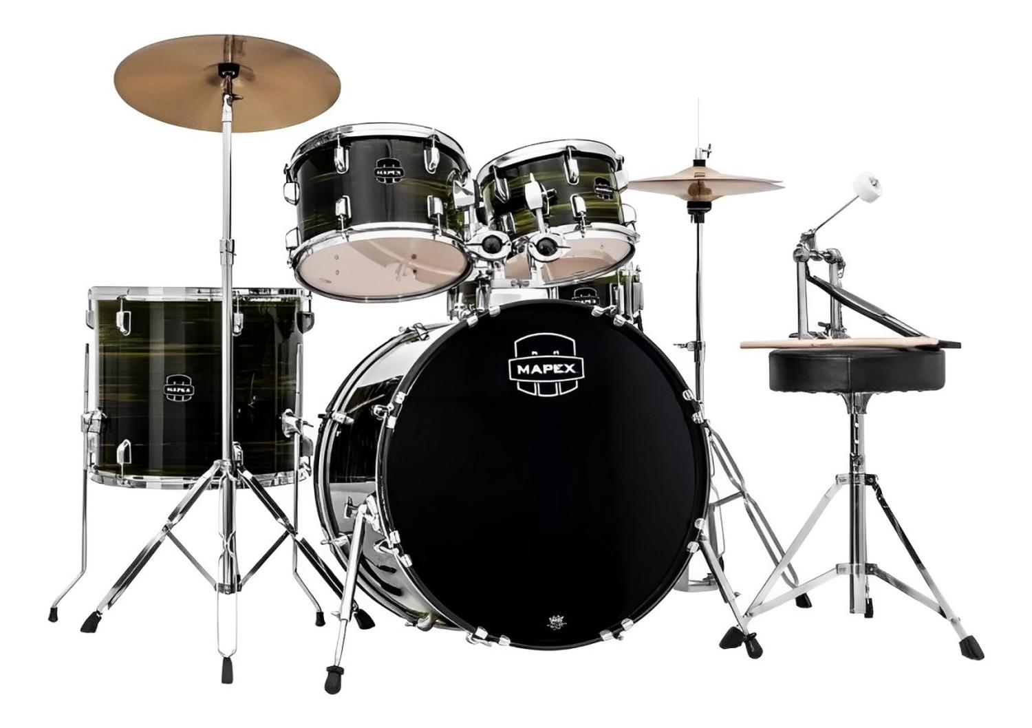 Mapex Comet CM5294FTC-FJ-SC Batería Acústica Ebony Yellow Grain