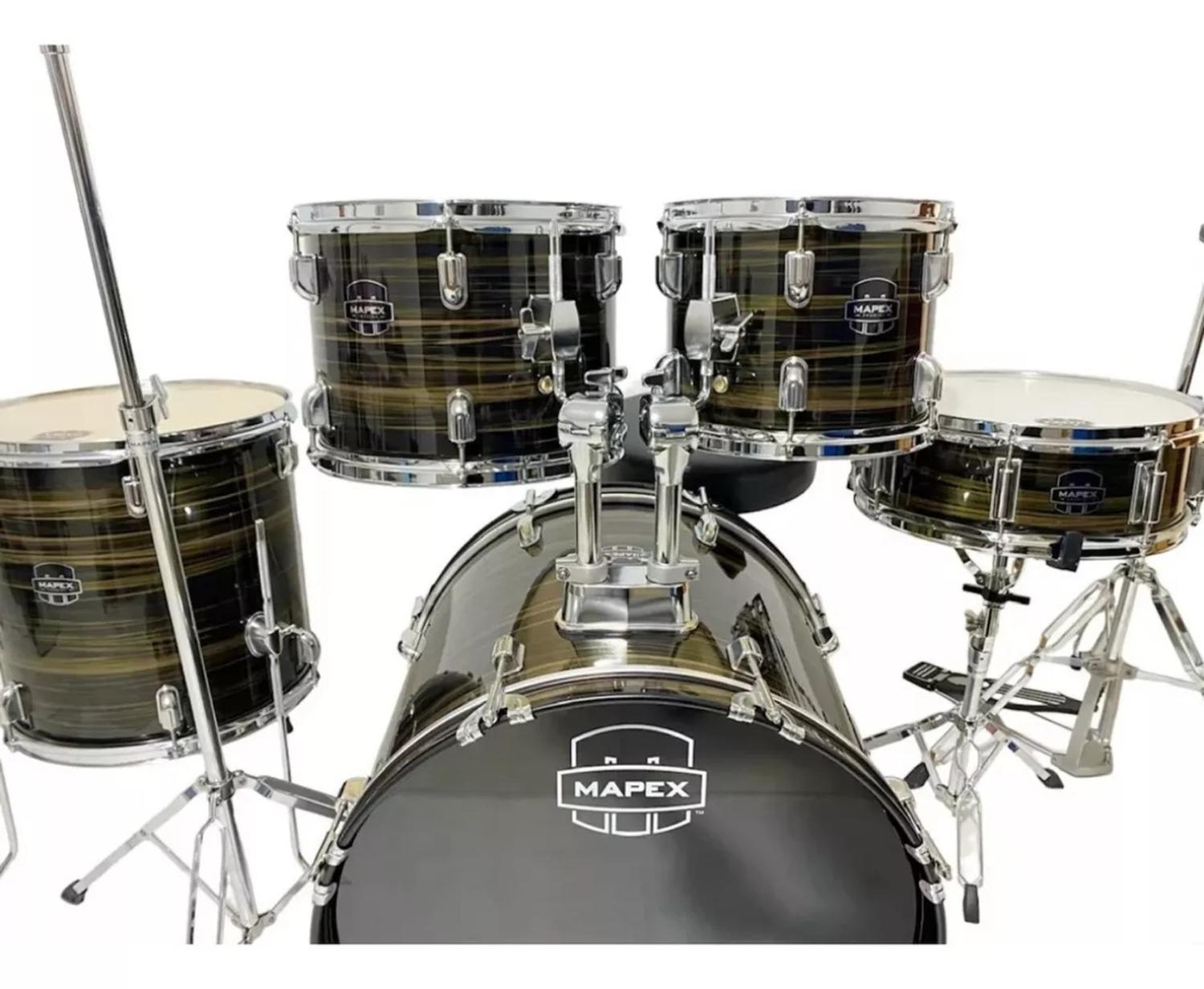 Mapex Comet CM5294FTC-FJ-SC Batería Acústica Ebony Yellow Grain