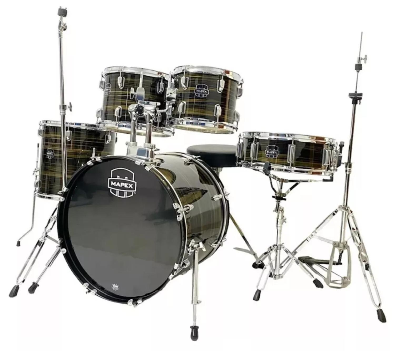 Mapex Comet CM5294FTC-FJ-SC Batería Acústica Ebony Yellow Grain