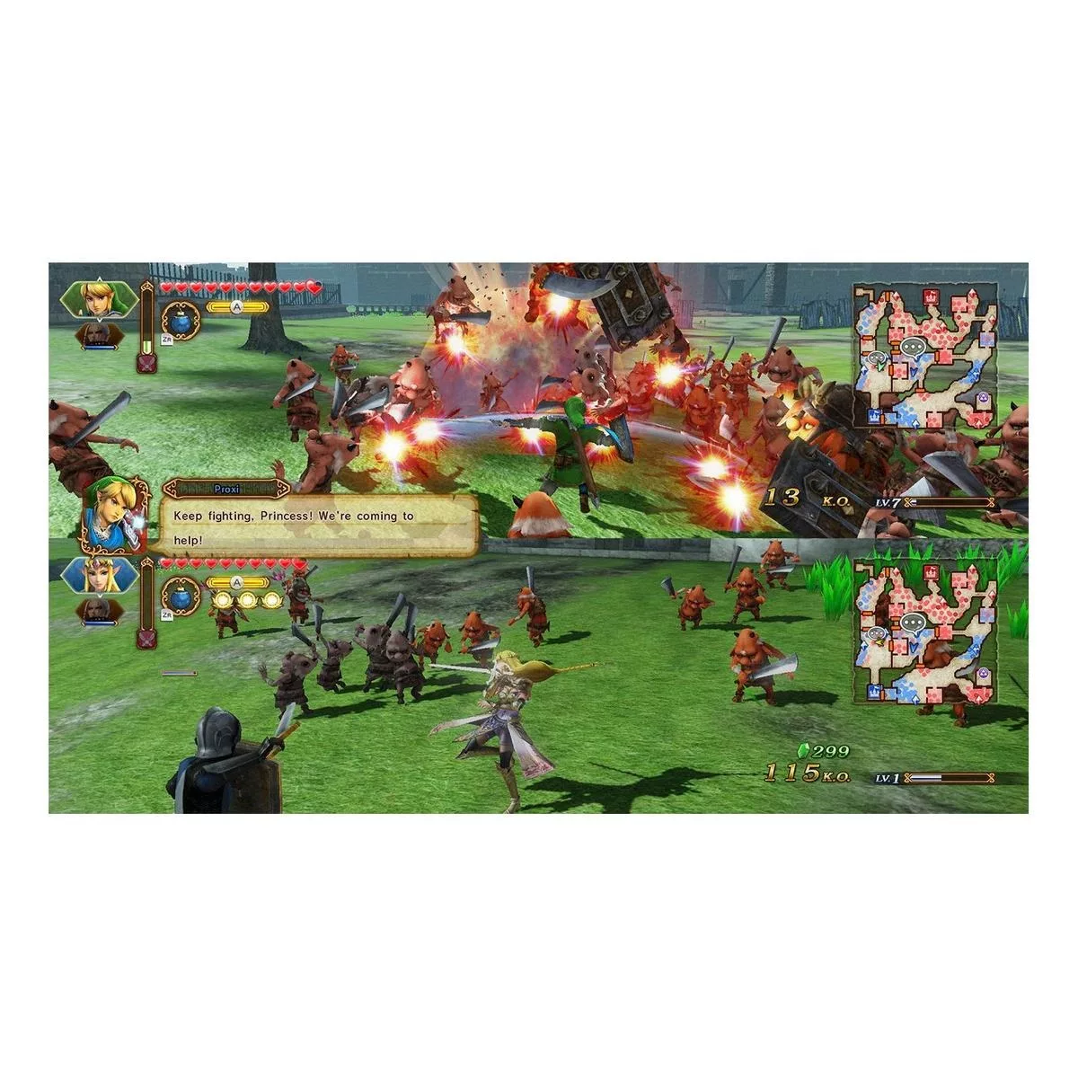 Nintendo Switch Juego Hyrule Warriors Definitive Edition
