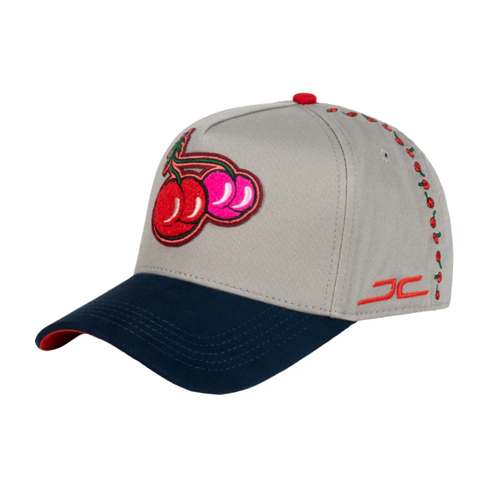 Gorra JC Hats Cherry Gabito Ballesteros Gris-Azul Unisex 003159